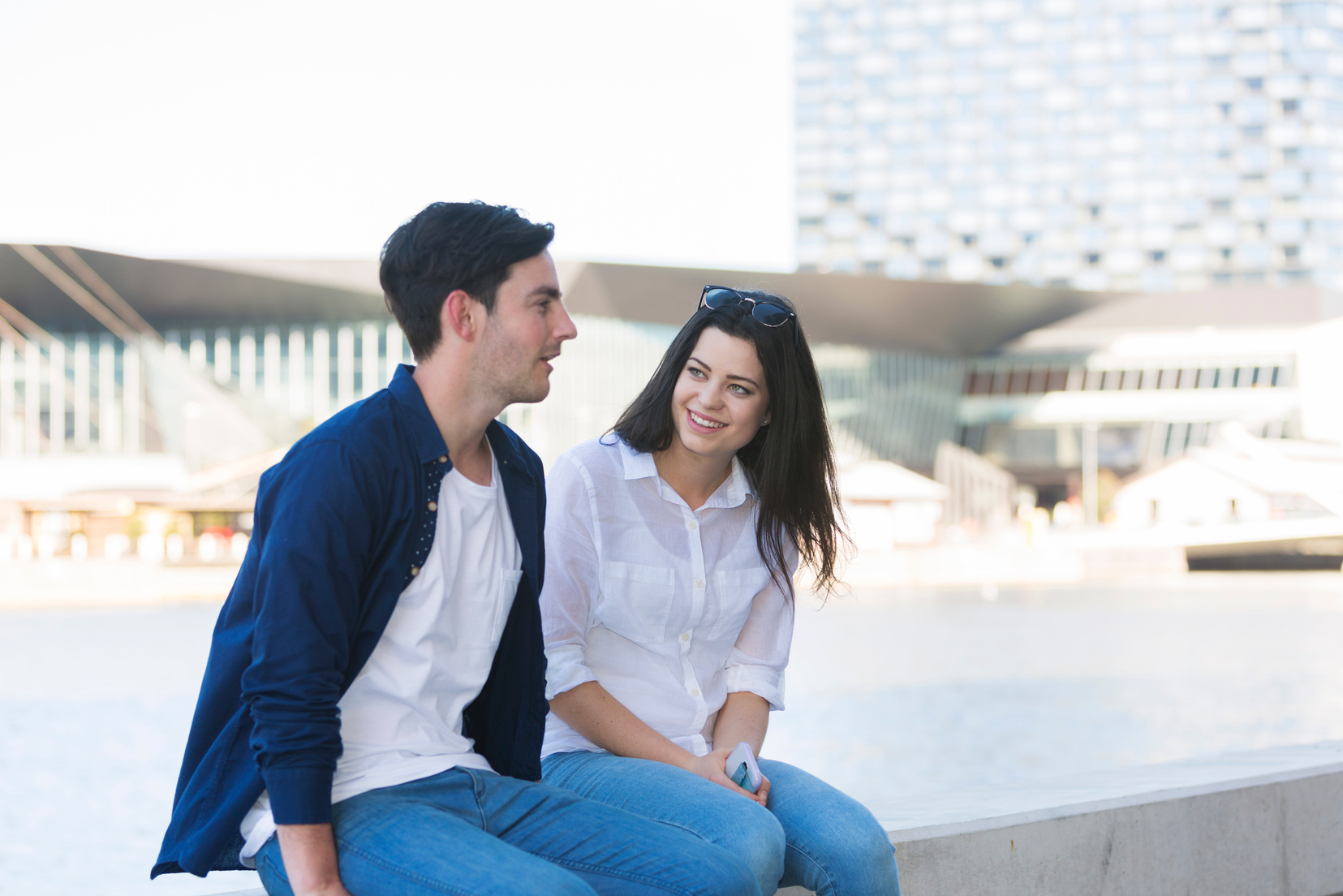 Young Couple Talking